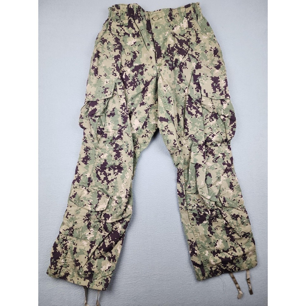 Bluewater Defense US Navy Pants Mens Small X Short Type III NWU Camo Cargo Seals